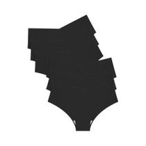 Calcinhas Femininas 6PCS Sem Costura Em Seda Gelada Ultra Fina Com Cintura Em V Respirável