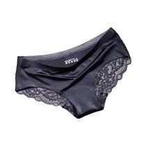 Calcinhas Femininas plus Size 4XL Em Seda Sem Costura Com Renda, Lingerie Íntima De Cintura Baixa,