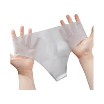 Calcinhas Femininas Ultra-Finas De Seda Gelada Sem Costura, Transparentes E De Secagem Rápida, 1/3