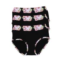 Calcinhas Florais plus Size 3 Peças/Lote Lingerie Sexy Feminina Calcinhas Estampadas 4XL-13XL Calcinhas Florais plus Size 3 Peças/Lote Lingerie Sexy Feminina Calcinhas Estampadas 4XL-13XL