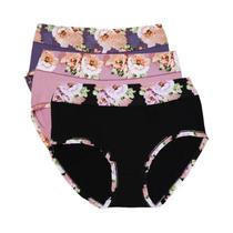 Calcinhas Florais plus Size 3 Peças/Lote Lingerie Sexy Feminina Calcinhas Estampadas 4XL-13XL Calcinhas Florais plus Size 3 Peças/Lote Lingerie Sexy Feminina Calcinhas Estampadas 4XL-13XL