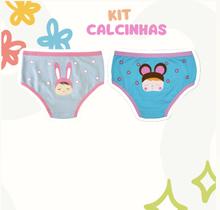 Calcinhas Infantil Variadas GG (8 a 10 anos) - 100% algodão - Antialérgica Calcinhas Infantil Variadas GG (8 a 10 anos) - 100% algodão - Antialérgica