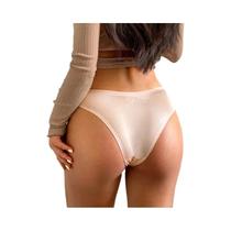 Calcinhas Sexy De Seda Gelada Sem Costura Para Mulheres, Tamanho M-XXL