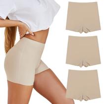 Calcinhas SHARICCA BoyShorts para mulheres, roupa íntima macia sem costura