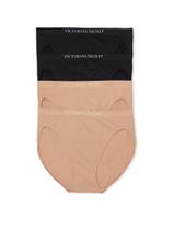 Calcinhas Victoria's Secret, cueca sem costura, de perna alta, pacote com 4, para mulheres