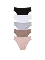 Calcinhas Victoria's Secret PINK Cotton Cheekster - Pacote com 3 (Tamanho M)
