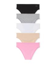 Calcinhas Victoria's Secret PINK Cotton Cheeky, pacote de 5 mulheres