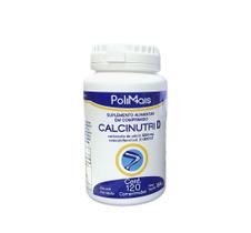 Calcinutri D Carbonato De Cálcio 1250mg + Vit D 120 Comprimidos. - Nutriex