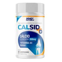 Cálcio 500Mg + Vitamina D3 Calsid-D 60 CAPS Sidney Oliveira