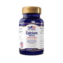 Cálcio 600 mg com Vitamina D3 Vitgold 100 comprimidos + 30