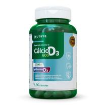 Cálcio 600mg e Vitamina D3 2000ui - 60 cápsulas