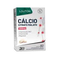 Cálcio Citrato Malato 60 Comprimidos Lauton Nutrition Cálcio Citrato Malato 60 Comprimidos Lauton Nutrition