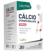 Cálcio Citrato Malato 60 comprimidos - Lauton Cálcio Citrato Malato 60 comprimidos - Lauton