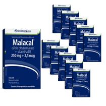 Calcio Citrato Malato e Vitamina D3 Kit com 10 uni. 300 comprimidos