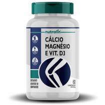 Cálcio com Magnésio + Vitamina D3 - 60 Comp - Nutralin