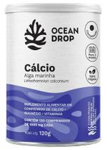 Cálcio de Alga 120 Tabletes 1000 mg Ocean Drop