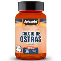 Cálcio de Ostras Apisnutri 60 cápsulas