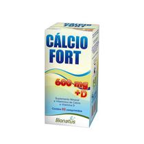 Cálcio Fort 600 + D 60 comprimidos - Bionatus