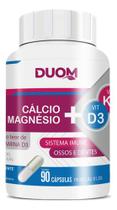 Cálcio Magnésio e Vitamina D3 K2 90 Cápsulas Duom