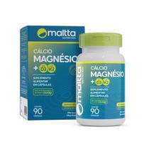 Calcio Magnesio + vit D3 + K2 90 Capsulas - Maltta Duom