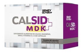 Cálcio+magnésio+zinco+d3+k2-calsid Mdk C/60 Sidney Oliveira