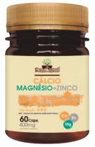 Calcio magnesio + zinco mtc 60 caps folhas e raizes