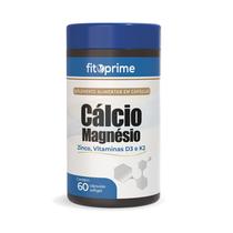 Cálcio Magnésio Zinco Vitaminas D3 K2 Com 60 Cápsulas Fitoprime Cálcio Magnésio Zinco Vitaminas D3 K2 Com 60 Cápsulas Fitoprime