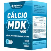 Cálcio MDK 600mg 60 CAPS - Natunéctar