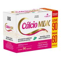 Cálcio MDK (90 Cápsulas) Cálcio MDK (90 Cápsulas)