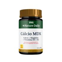 Cálcio MDK e Magnésio Nature Daily 60 Cápsulas
