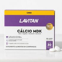 Calcio MDK Magnesio Vita D3 + K2 30 Comprimidos Lavitan