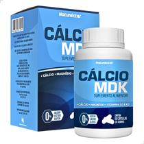 Calcio MDK Suplemento Alimentar Natural Magnésio Vitamina 100% Puro Premium Natunéctar 60 Capsulas