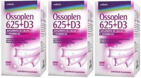 Cálcio Ossoplen 625mg + D3 60 Cáp Cálcio + Vitamina D 3 Uni - Vidora