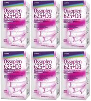 Cálcio Ossoplen 625mg + D3 60 Cáp Cálcio + Vitamina D 6 Uni - Vidora