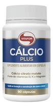 Cálcio Plus 90 Caps Vitafor Com Vitaminas D, K E Magnésio Sabor:Sem Sabor