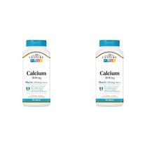 Cálcio Plus D 21st Century - 1000mg - 180 Comprimidos