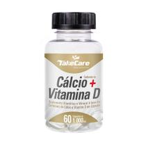 Calcio + Vitamina D 1000mg 60 cáps - Take Care