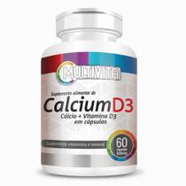 Cálcio + Vitamina D3 60 Cápsulas Flora Nativa Do Brasil