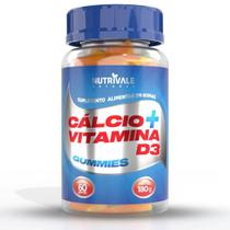 Cálcio + Vitamina D3 Gummies 60 Gomas - Nutrivale