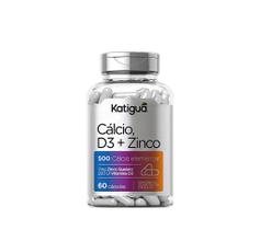 Calcio Vitamina D3 + Zinco 60 Cápsulas. Katigua