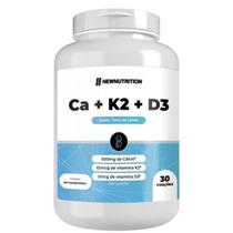 Calcio + Vitamina K2 + Vitamina D3 60comp NewNutrition