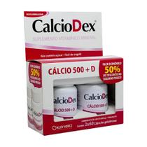 Calciodex 500mg + D3 Kit Com 2 Potes Com 60 Cápsulas Cada