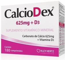 Calciodex 625mg + D3 180 Comprimidos Kley Hertz