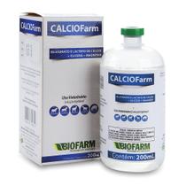 Calciofarm Solução para Equinos e Bovinos 200 ml - Biofarm