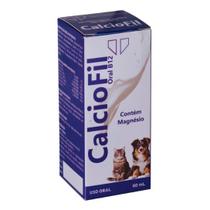 Calciofil Oral B12 60ml - Suplemento Vitamínico Premium para animais em fase de crescimento, animais idosos e fêmeas em