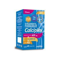 Calciplex 2.000UI D3 + K2 625mg 60 Comprimidos Ecofitus