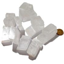Calcita Ótica Bruta Natural 1 kg - Pedra Raríssima para Esoterismo