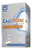 Calcitotal Com 60 Cápsulas Gelatinosas Moles Calcitotal Com 60 Cápsulas Gelatinosas Moles
