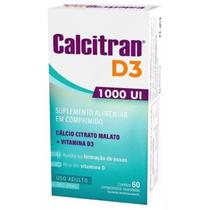 Calcitran d3 1000ui 60 comprimidos