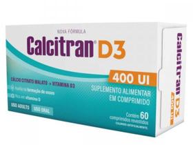 Calcitran D3 400ui 60 Comprimidos
